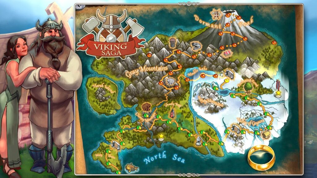 Viking Saga: The Cursed Ring Steam Key GLOBAL – Galeriebild 2