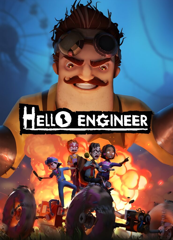Hello Engineer: Scrap Machines Constructor – Steam – ROW – Titelbild