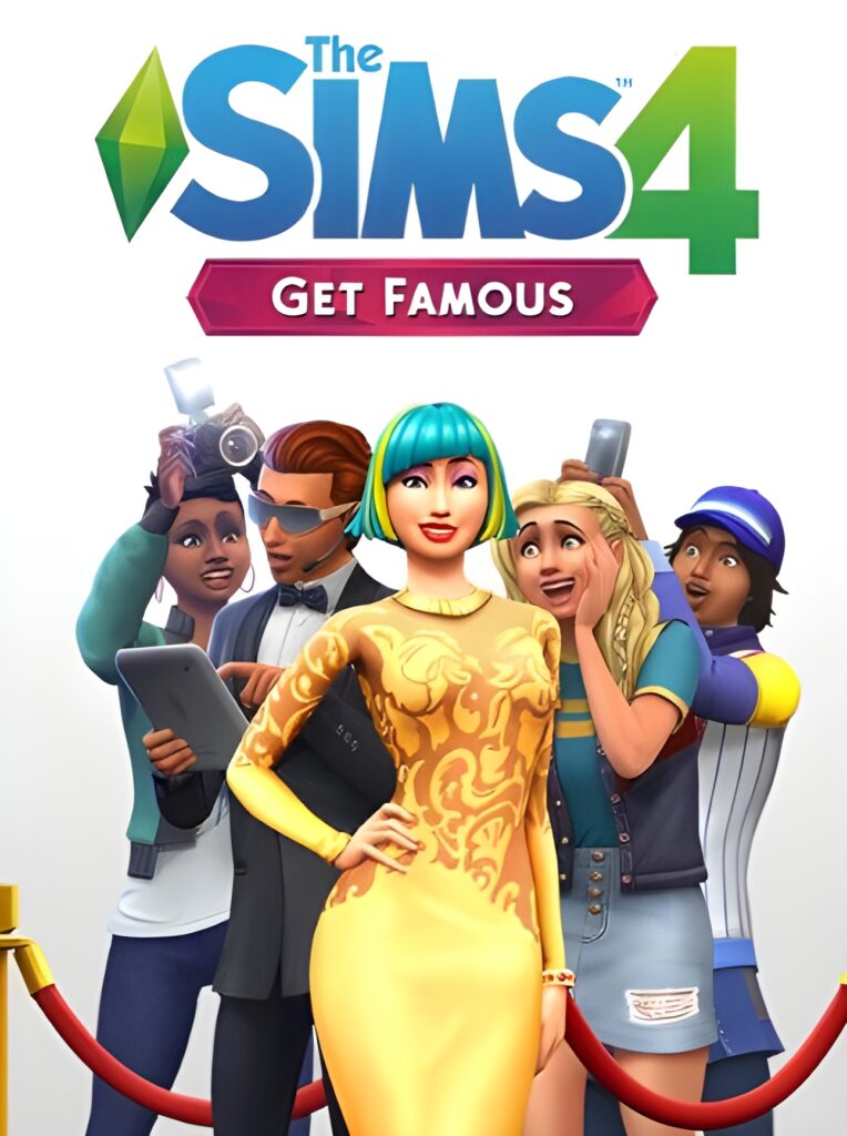 The Sims 4: Get Famous XBOX LIVE Xbox One Key Europe Restricted – Titelbild