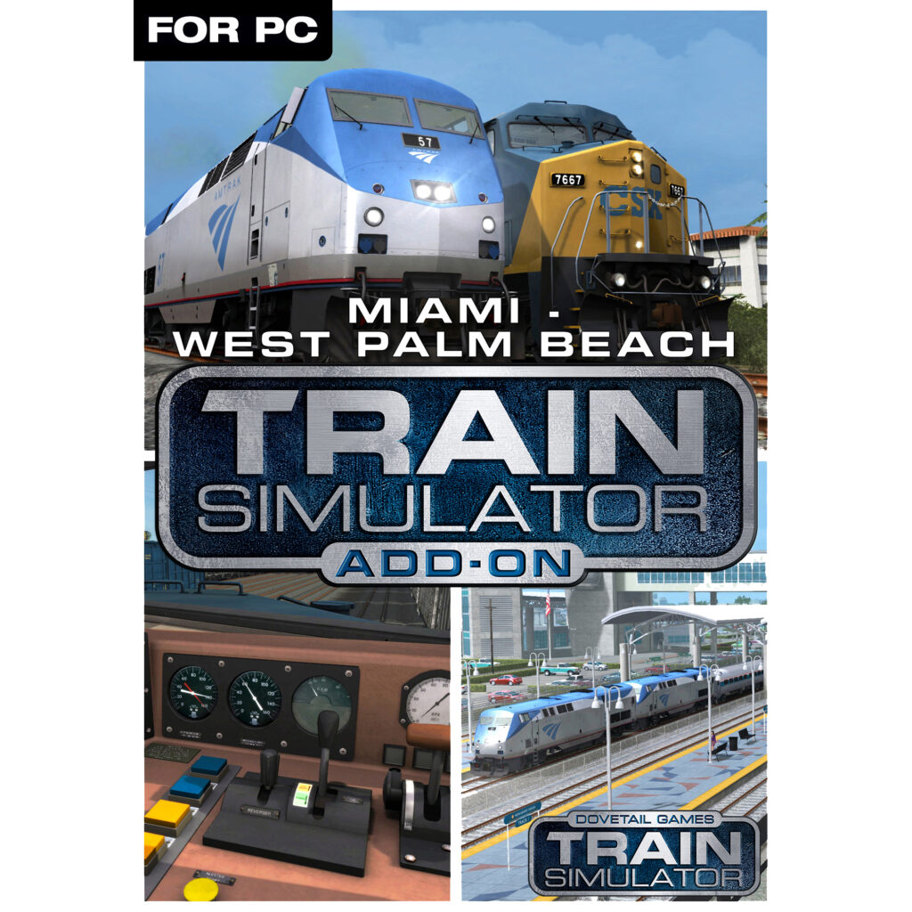 Train Simulator: Miami West Palm Beach Route ( PC ) – Steam – Global – Titelbild