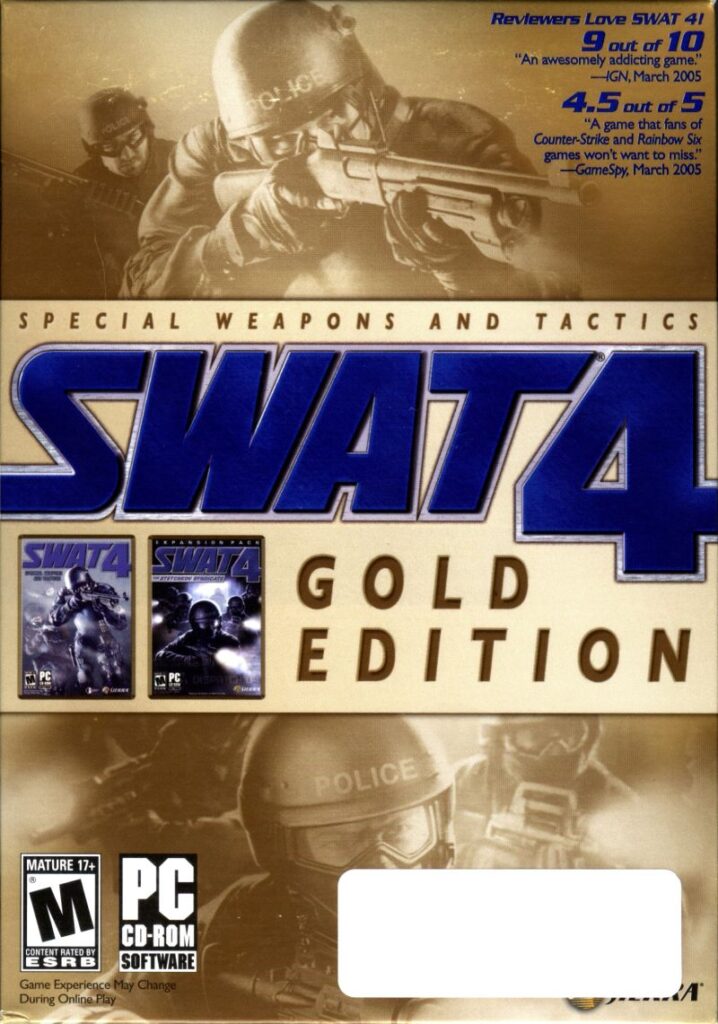 Swat 4 Gold Edition GOG Global – Titelbild