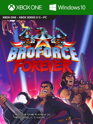 Broforce (Xbox One, Windows 10) – Xbox Live Key – Europe Restricted – Titelbild