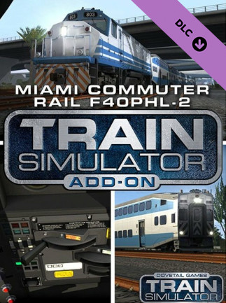Train Simulator: Miami Commuter Rail F40PHL-2 Loco Add-On (PC) – Steam Key – EUROPE – Titelbild