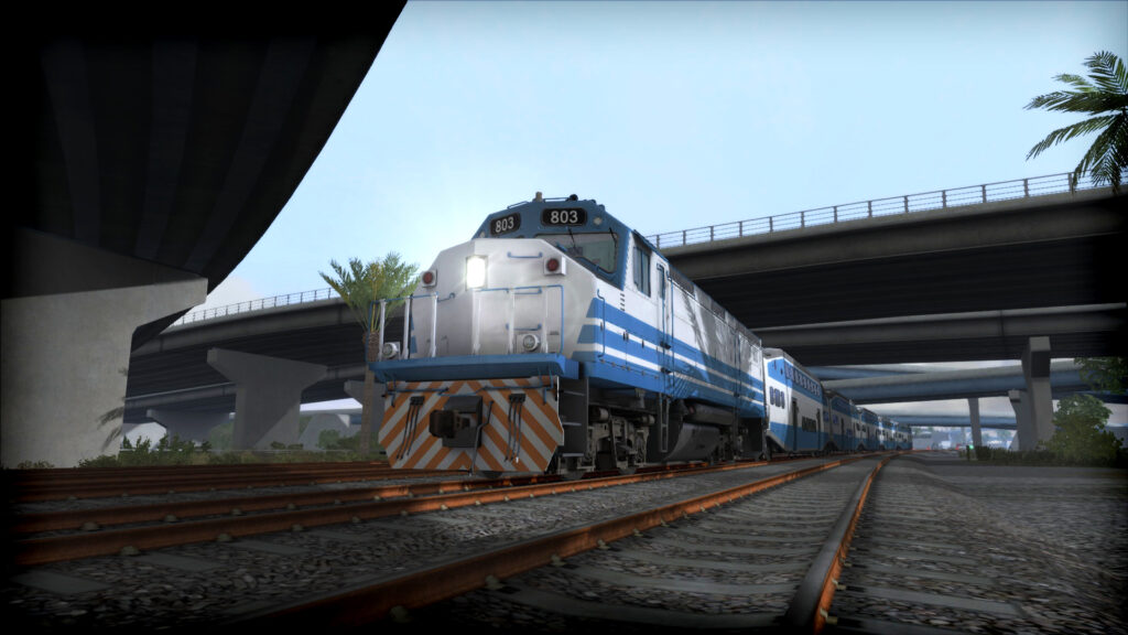 Train Simulator: Miami Commuter Rail F40PHL-2 Loco Add-On (PC) – Steam Key – EUROPE – Galeriebild 1