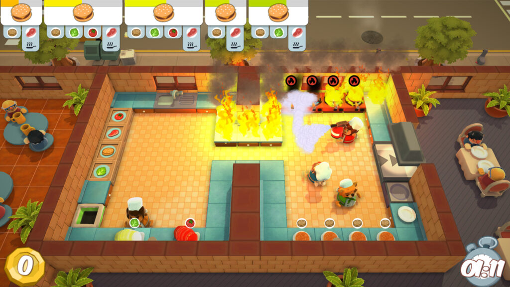 Overcooked (PC) – Steam Key – EU – Galeriebild 1