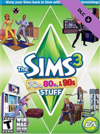 The Sims 3 70s, 80s, & 90s Stuff (PC) – Origin Key – EUROPE – Titelbild