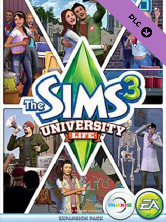 The Sims 3 University Life (PC) – Origin Key – EUROPE – Titelbild