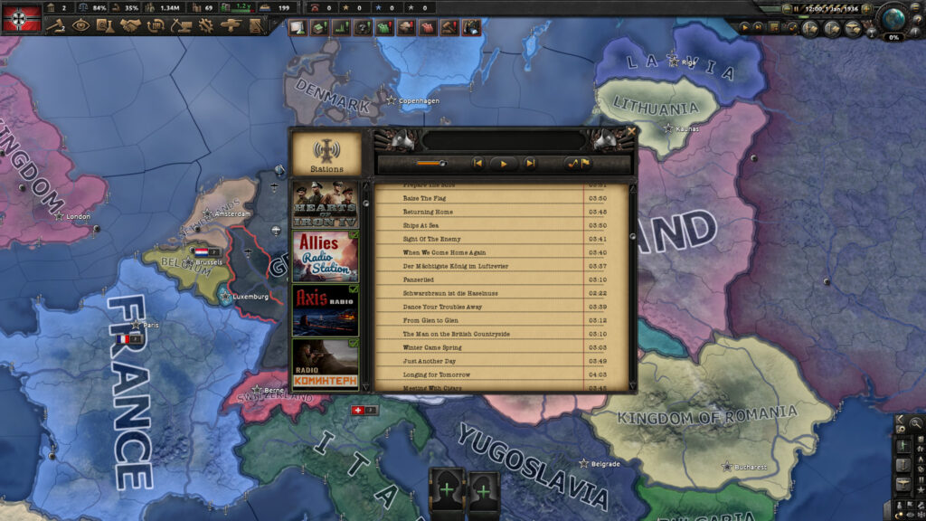 Hearts of Iron IV: Radio Pack (PC) – Steam Key – GLOBAL – Galeriebild 1