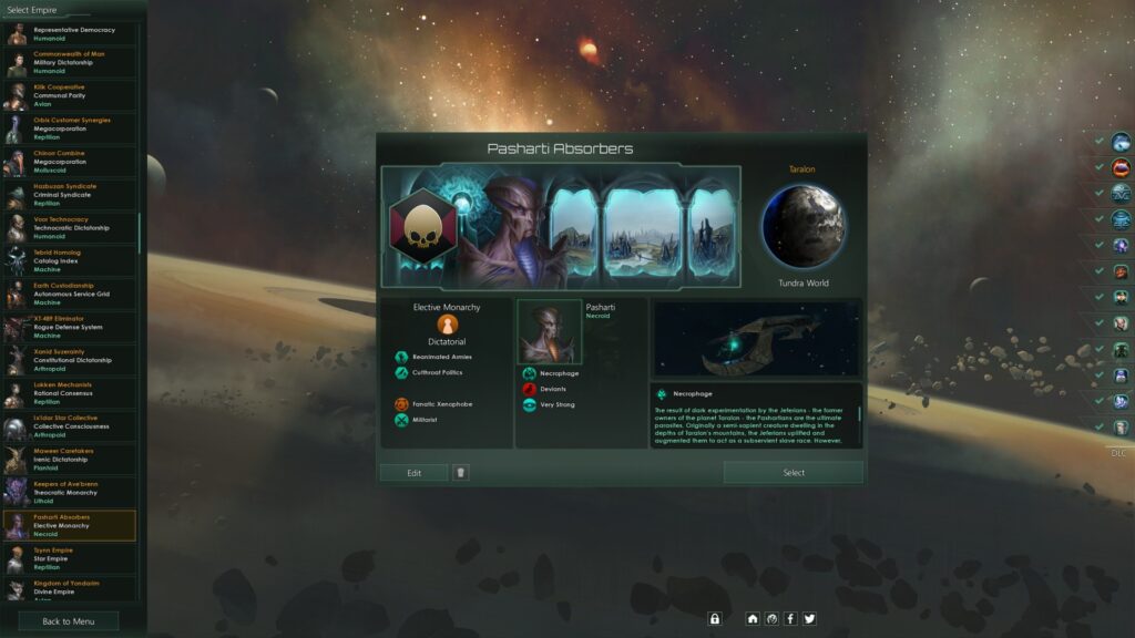 Stellaris: Necroids Species Pack (PC) – Steam Key – EUROPE – Galeriebild 1