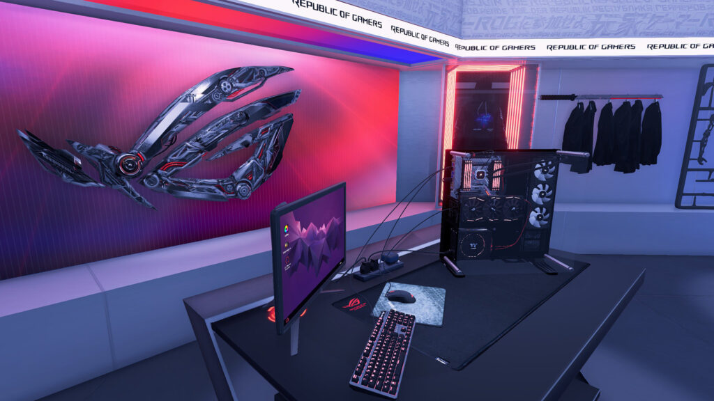 PC Building Simulator – Republic of Gamers Workshop (PC) – Steam Key – EUROPE – Galeriebild 1