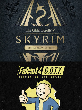 Skyrim Special Edition + Fallout 4 G.O.T.Y Bundle (PC) – Steam Key – Global – Titelbild