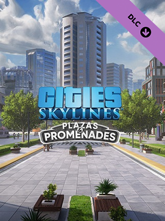 Cities: Skylines – Plazas & Promenades (PC) – Steam Key – GLOBAL – Titelbild