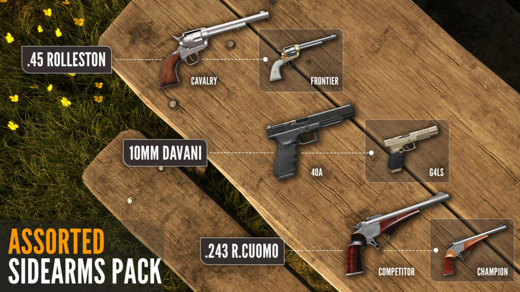 TheHunter: Call of the Wild – Assorted Sidearms Pack (PC) – Steam Key – EU – Galeriebild 1