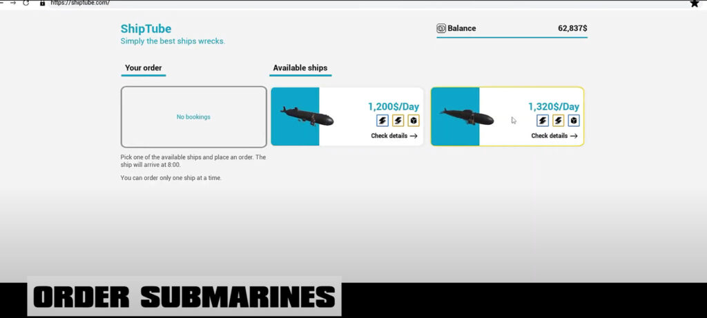 Ship Graveyard Simulator: Submarines (PC) – Steam Key – EUROPE – Galeriebild 2