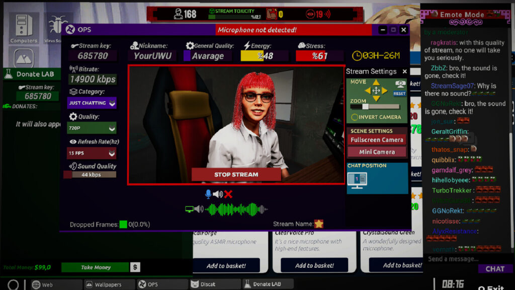 Streamer Life Simulator 2 (PC) – Steam Key – EU – Galeriebild 1