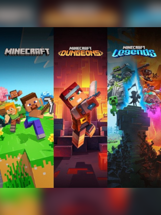 Minecraft Triple Bundle (Xbox One) – Xbox Live Key – EUROPE – Titelbild