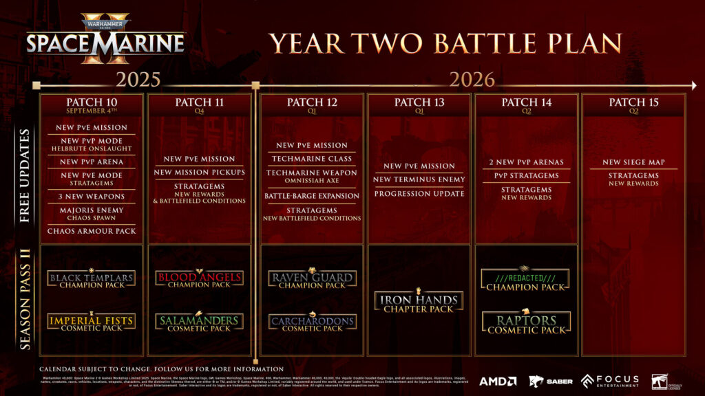 Warhammer 40,000: Space Marine 2 – Season Pass 1 + 2 (PC) – Steam Key – GLOBAL – Galeriebild 2