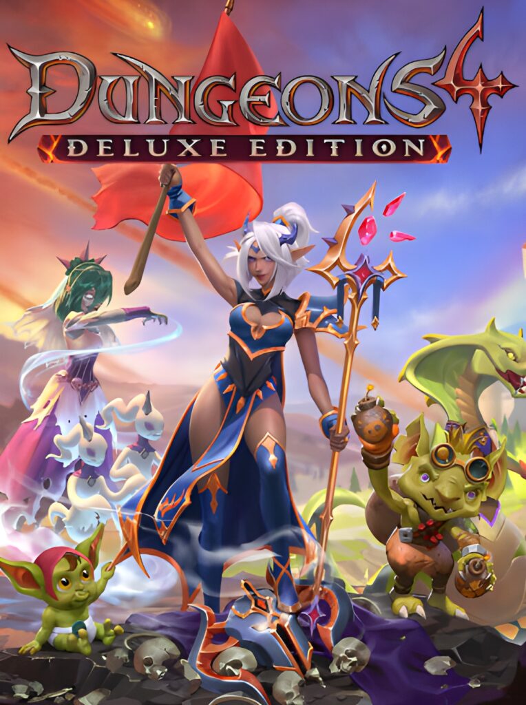 Dungeons 4 | Deluxe Edition (PC) – Steam Key – ROW – Titelbild
