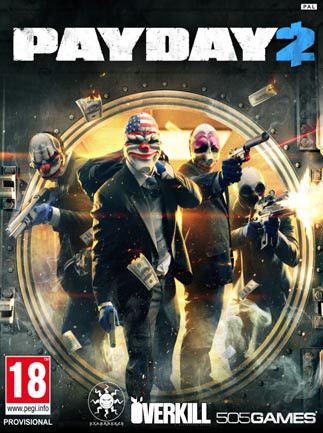 PAYDAY 2 Steam Key GLOBAL – Titelbild