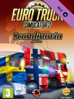 Euro Truck Simulator 2 - Scandinavia Steam Gift GLOBAL