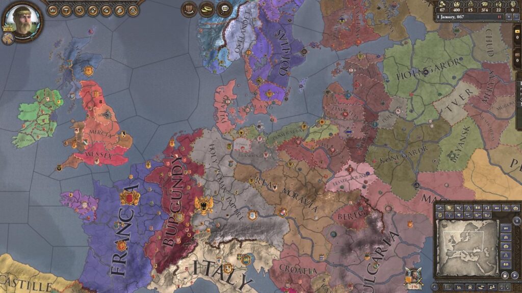 Crusader Kings II – The Republic Steam Key GLOBAL – Galeriebild 2