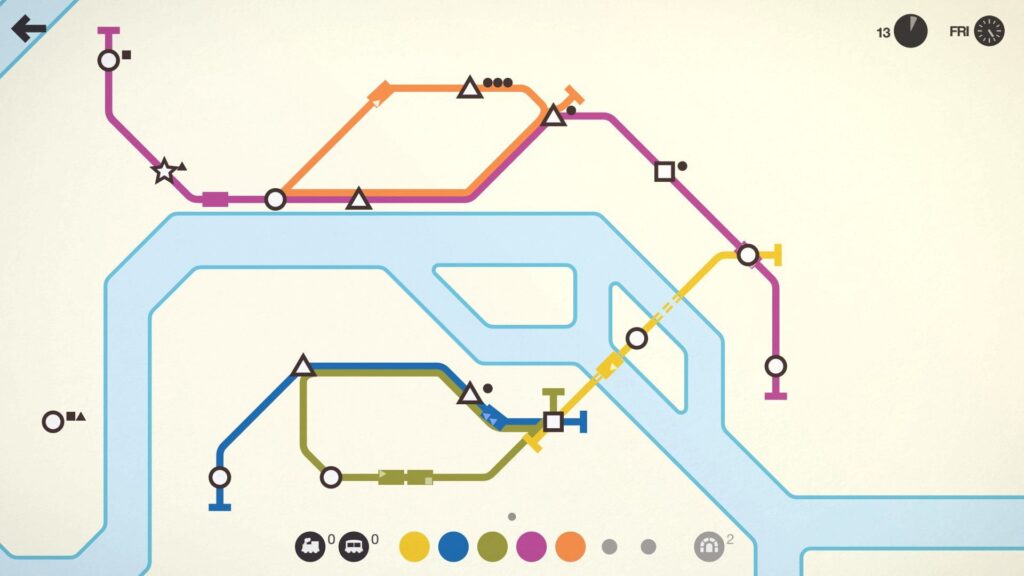 Mini Metro Steam Key GLOBAL – Galeriebild 1