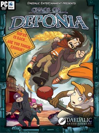 Chaos on Deponia Steam Key EUROPE – Titelbild