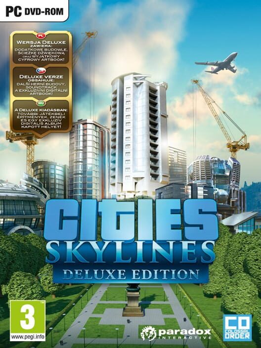 Cities: Skylines Deluxe Edition Steam Gift GLOBAL – Titelbild