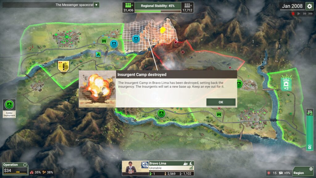 Rebel Inc: Escalation Sand and Secrets DLC (PC) – Steam Key – GLOBAL – Galeriebild 1