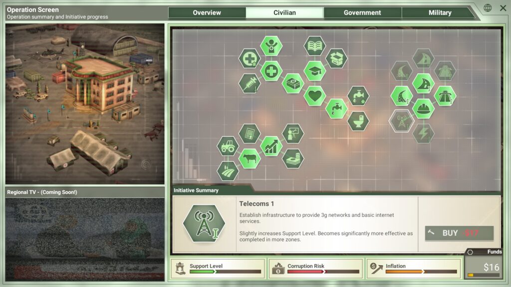 Rebel Inc: Escalation Sand and Secrets DLC (PC) – Steam Key – GLOBAL – Galeriebild 2