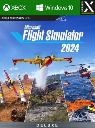Microsoft Flight Simulator 2024 | Deluxe Edition (Xbox Series X/S, Windows 10) – Xbox Live Key – EUROPE – Titelbild