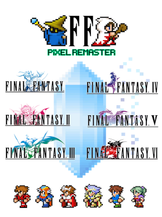FINAL FANTASY I-VI Bundle (Xbox Series X, PC) – Xbox Live Key – Europe Restricted – Titelbild