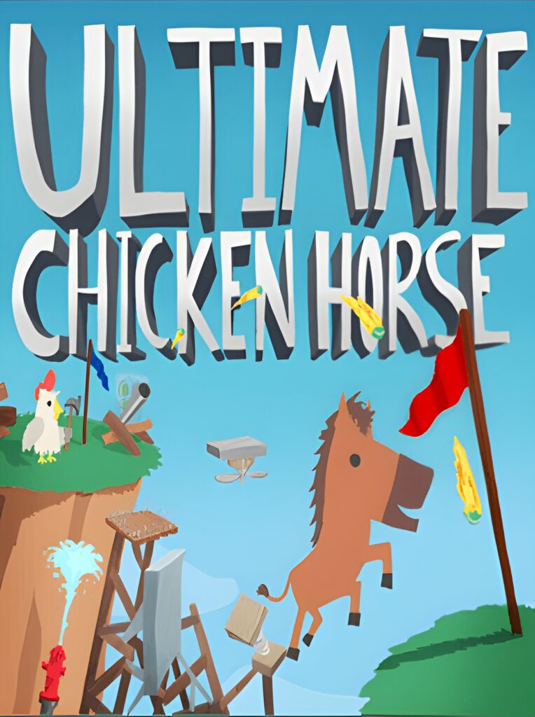 Ultimate Chicken Horse Steam Key – EUROPE – Titelbild