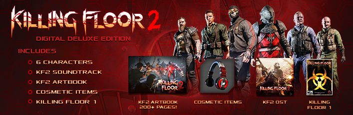 Killing Floor 2 Digital Deluxe Edition – Steam Key – ROW – Galeriebild 1