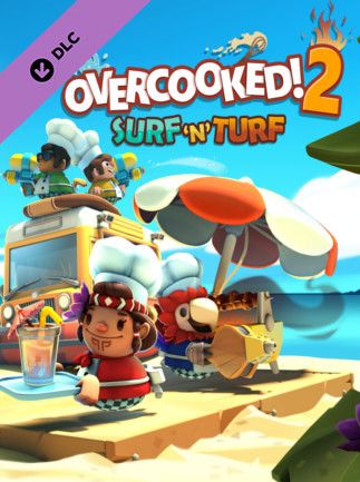 Overcooked! 2 – Surf ’n‘ Turf Steam Key – EUROPE – Titelbild