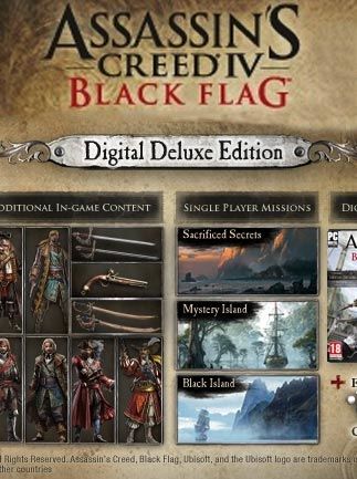 Assassin’s Creed IV: Black Flag Digital Deluxe Edition – Ubisoft Connect -GLOBAL – Titelbild