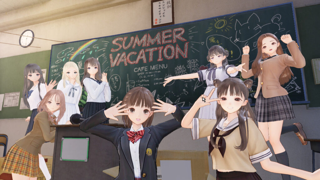 Blue Reflection Quartet (PC) – Steam Key – ROW – Galeriebild 1