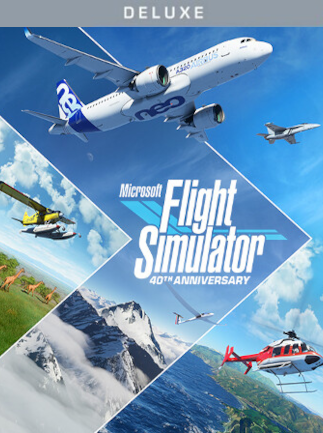 Microsoft Flight Simulator | Deluxe 40th Anniversary Edition (PC) – Steam Key – GLOBAL – Titelbild
