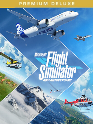 Microsoft Flight Simulator | Premium Deluxe 40th Anniversary Edition (PC) – Steam Key – GLOBAL – Titelbild