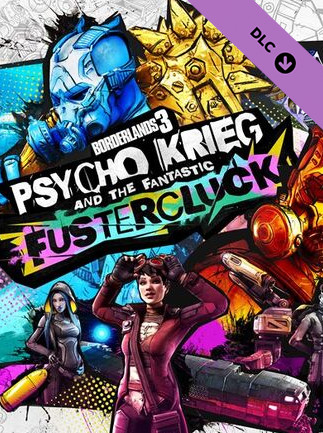 Borderlands 3: Psycho Krieg and the Fantastic Fustercluck (PC) – Steam Key – Global – Titelbild