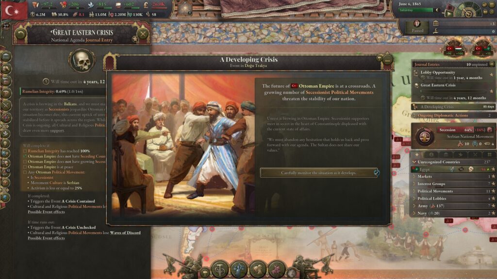 Victoria 3: National Awakening Immersion Pack (PC) – Steam Key – ROW – Galeriebild 1