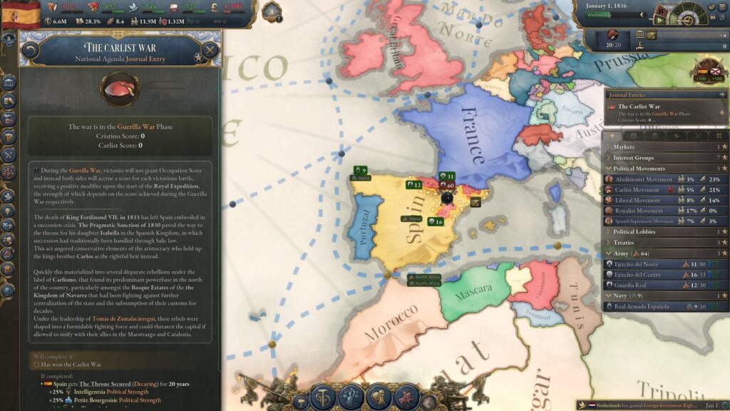 Victoria 3: Iberian Twilight – Immersion Pack DLC (PC) – Steam Key – ROW – Galeriebild 2