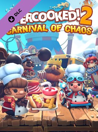 Overcooked! 2 – Carnival of Chaos DLC – Steam Key – ROW – Titelbild