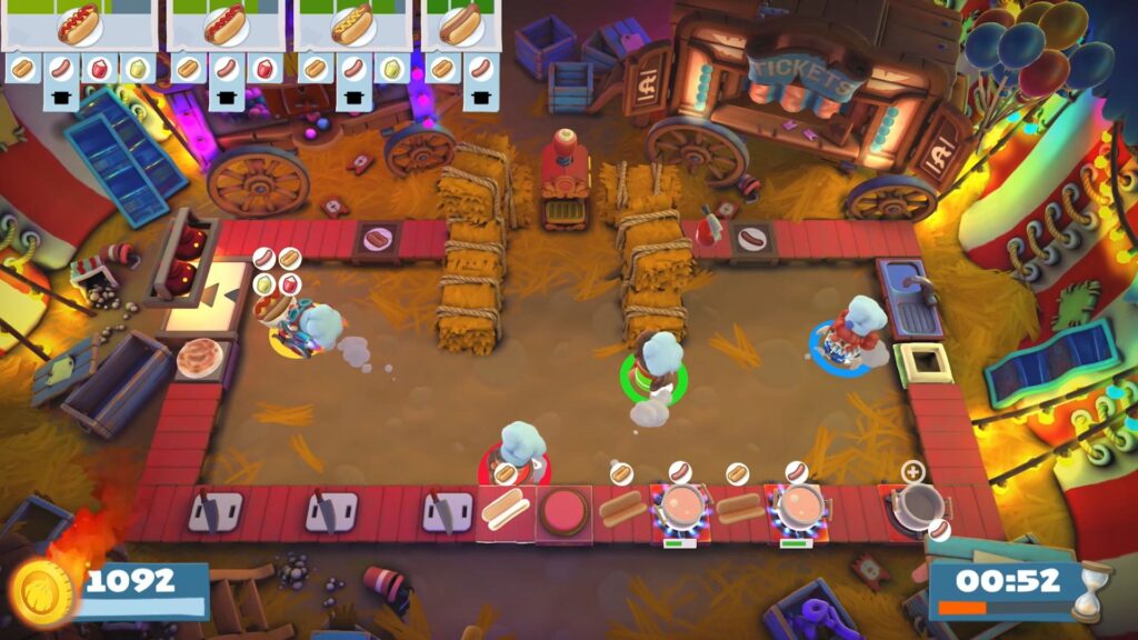 Overcooked! 2 – Carnival of Chaos DLC – Steam Key – ROW – Galeriebild 2