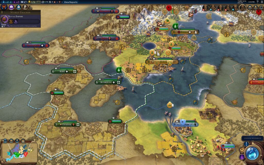 Sid Meier’s Civilization VI – Vikings Scenario Pack Steam Mac Key GLOBAL – Galeriebild 1