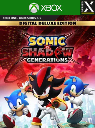 Sonic X Shadow Generations | Digital Deluxe Edition (Xbox Series X/S) – Xbox Live Key – EUROPE – Titelbild