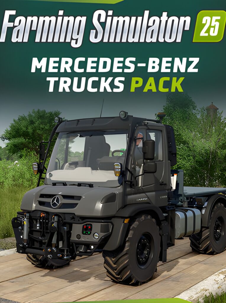 Farming Simulator 25 – Mercedes-Benz Trucks Pack (PC) – Steam Key – ROW – Titelbild