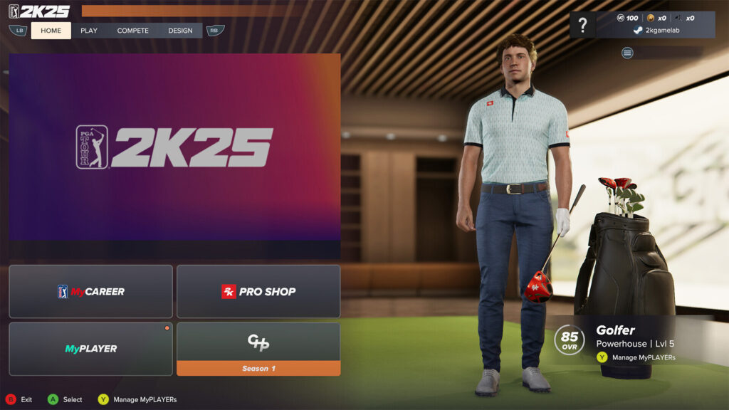 PGA TOUR 2K25 Year 2 Member’s Pass (PC) – Steam Key – GLOBAL – Galeriebild 1