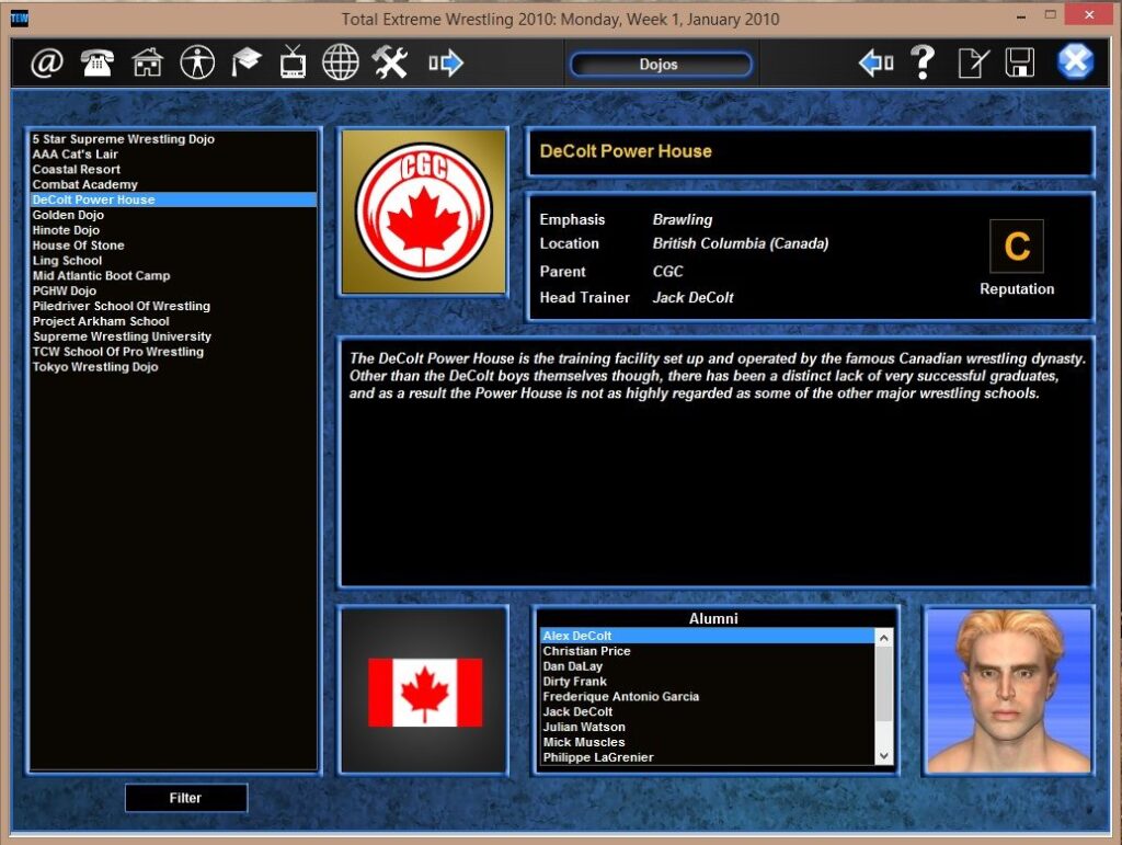 Total Extreme Wrestling 2010 Steam Key GLOBAL – Galeriebild 2